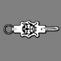 Key Clip W/ Key Ring & Ladybug Key Tag